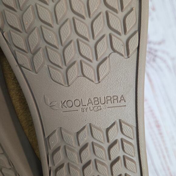 KOOLABURRA BY UGG Skyller Tassel Suede Boots10 Chestnut Brown Neutral Earthy New - Picture 9 of 9